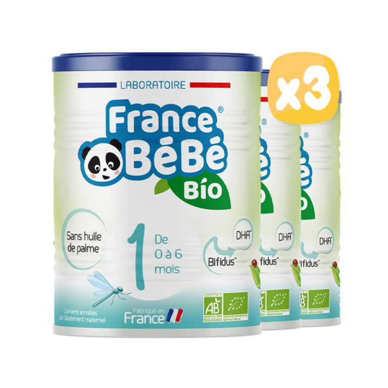 BIO ORGANIC MILK POWDER FOR 1 YEAR BABY - 400G X3