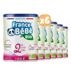 SỮA BỘT HỮU CƠ BIO CHO BÉ TỪ 6 ĐẾN 12 THÁNG TUỔI  - 400G X6