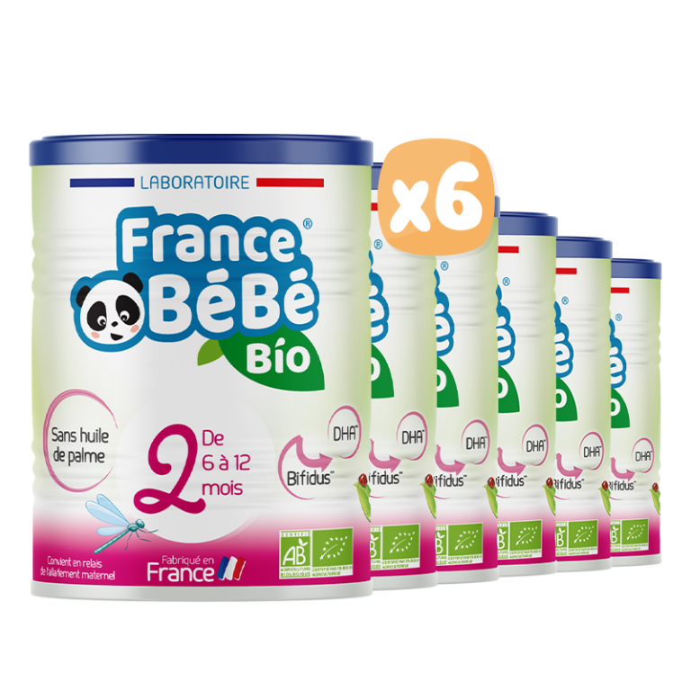 BIO ORGANIC MILK POWDER 2 YEARS BABY - 400G X6