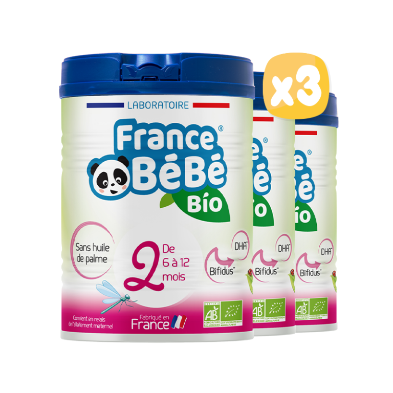 BIO ORGANIC MILK POWDER 2 YEARS BABY - 800G X3